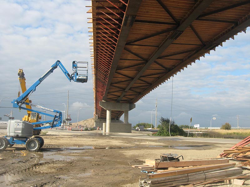 Bridge Project Over Railway