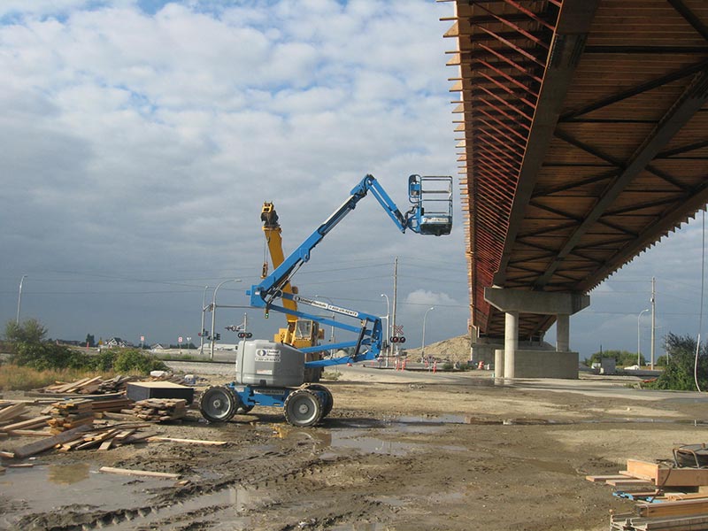 Bridge Project Over Railway