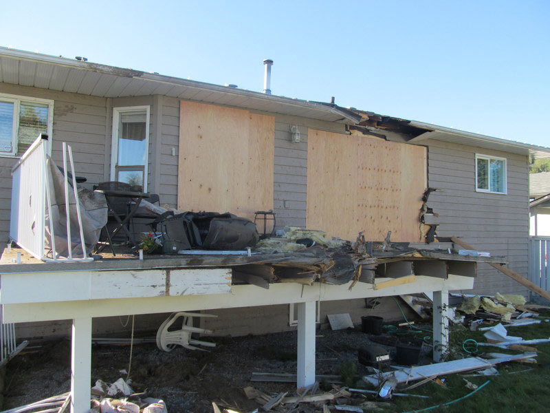 Residential Home Damage