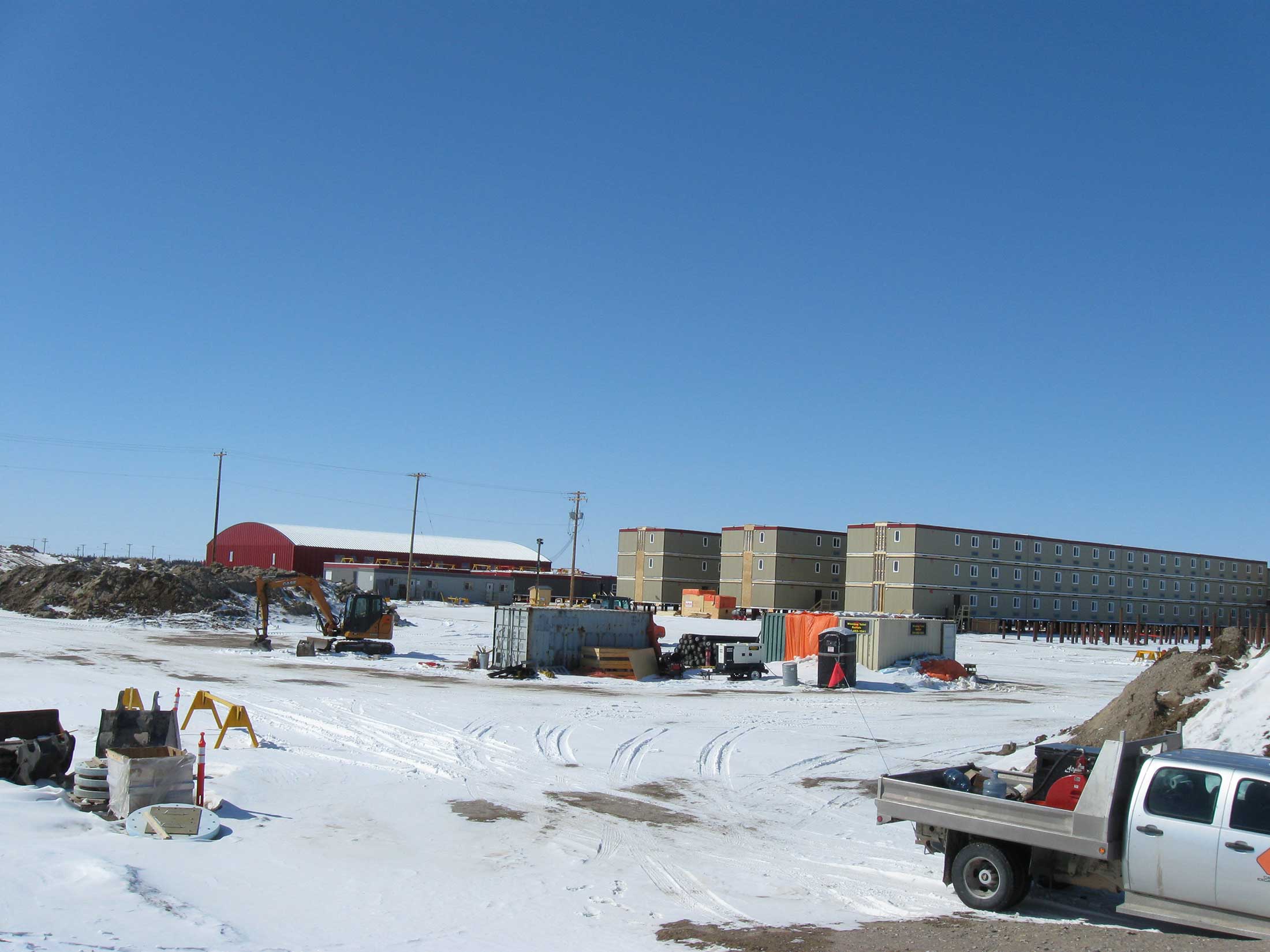 Keeyask Workers Accommodation Camp