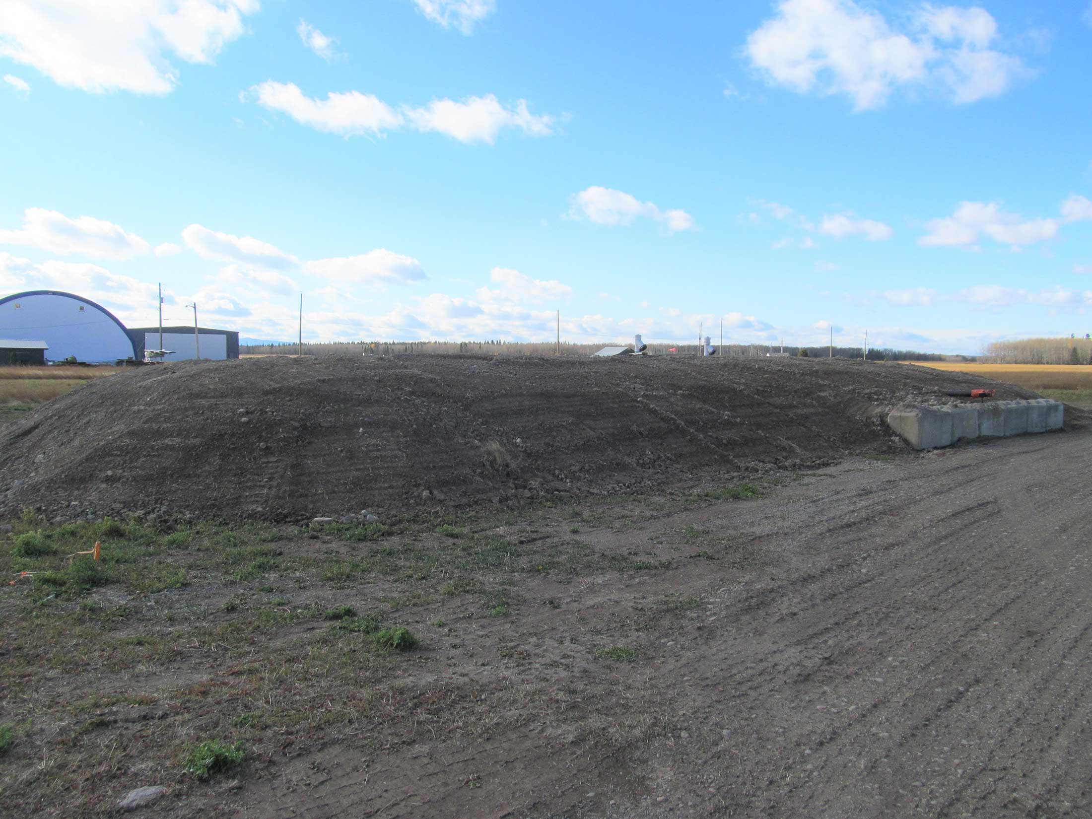 Vanderhoof Airport Fire Water Storage